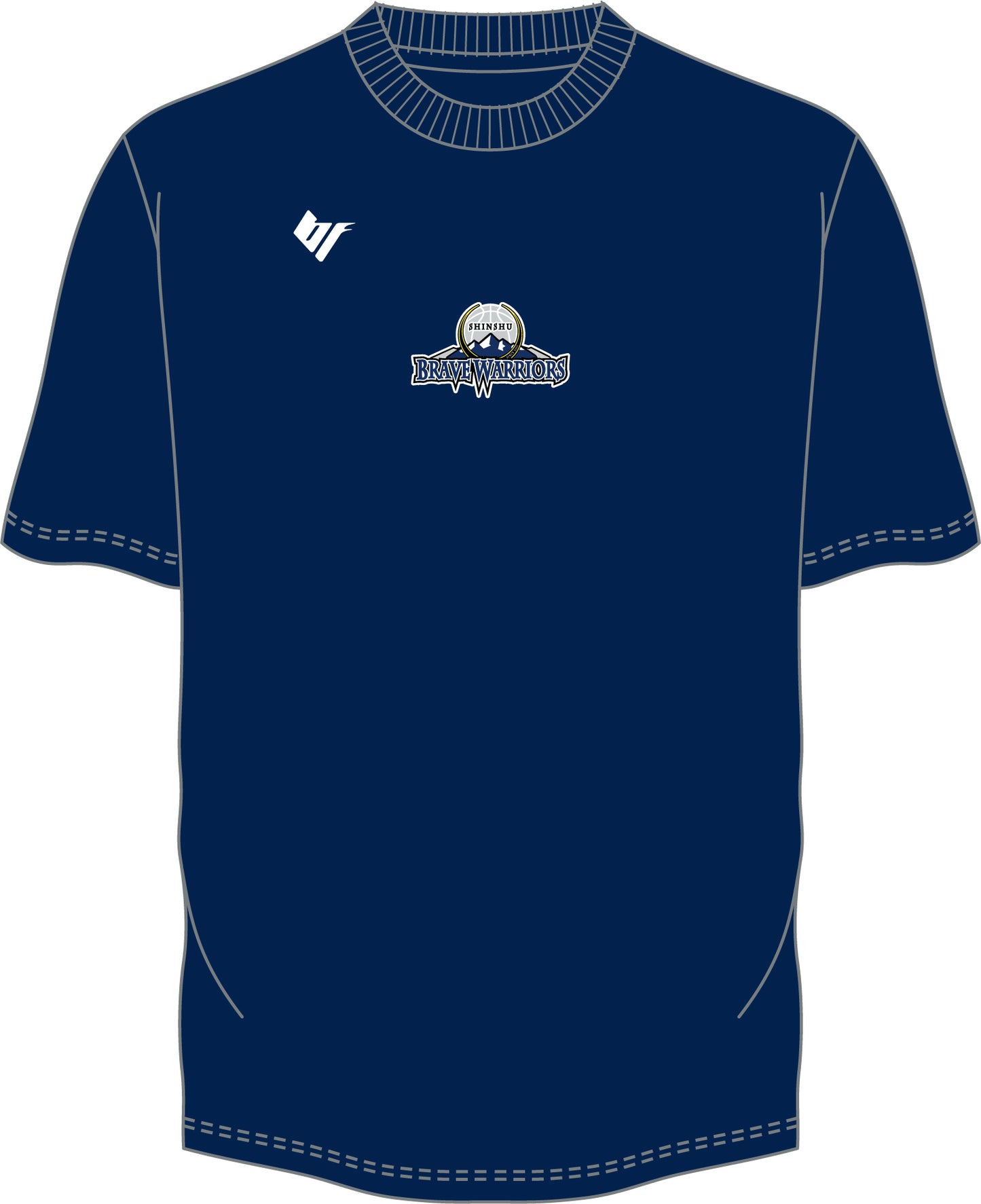 【アカデミー生限定】半袖Tシャツ(ドライ)ネイビー
