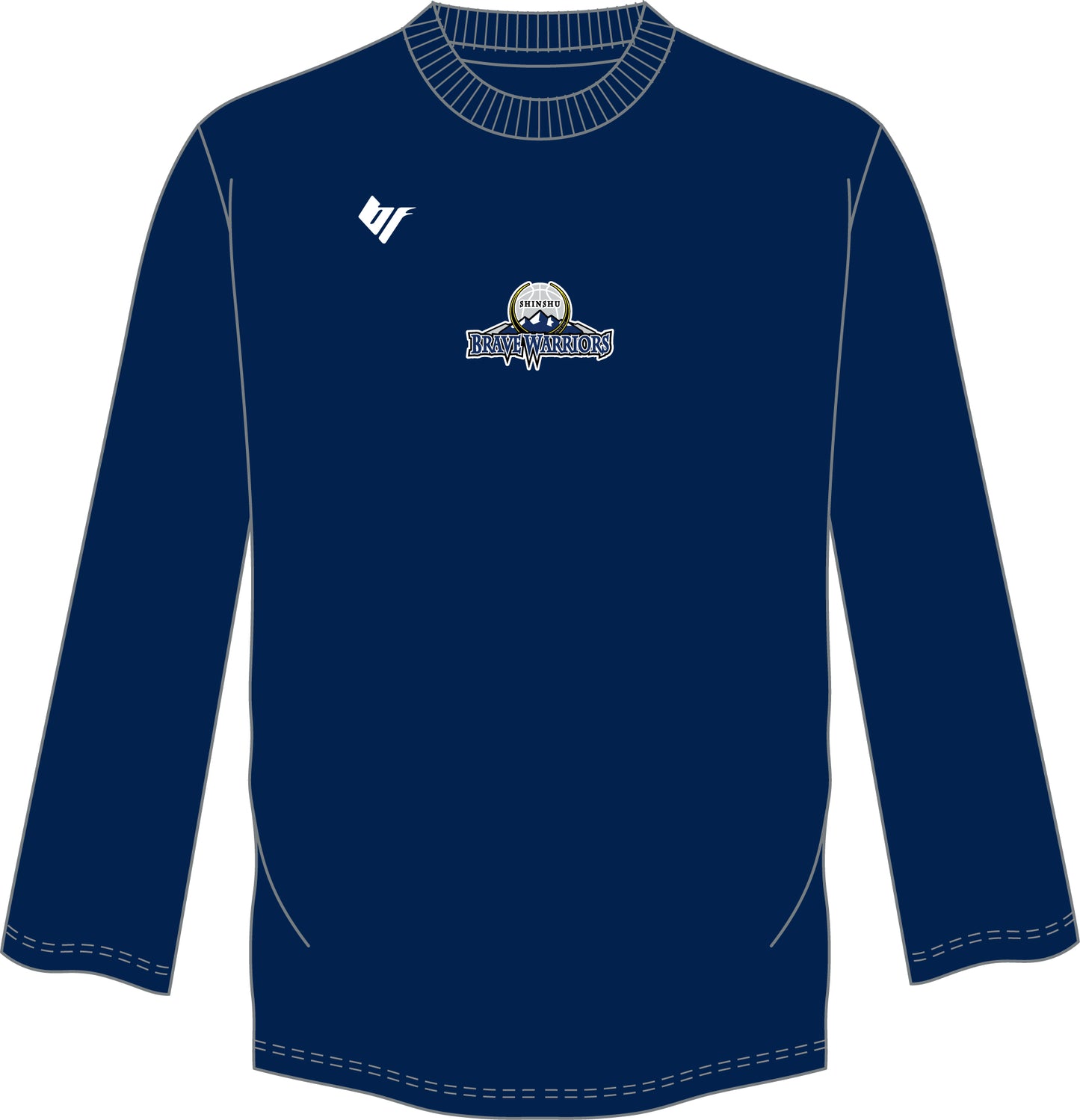【アカデミー生限定】長袖Tシャツ(ドライ)ネイビー