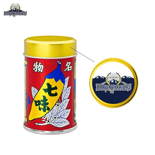 八幡屋礒五郎七味缶（ロゴ）