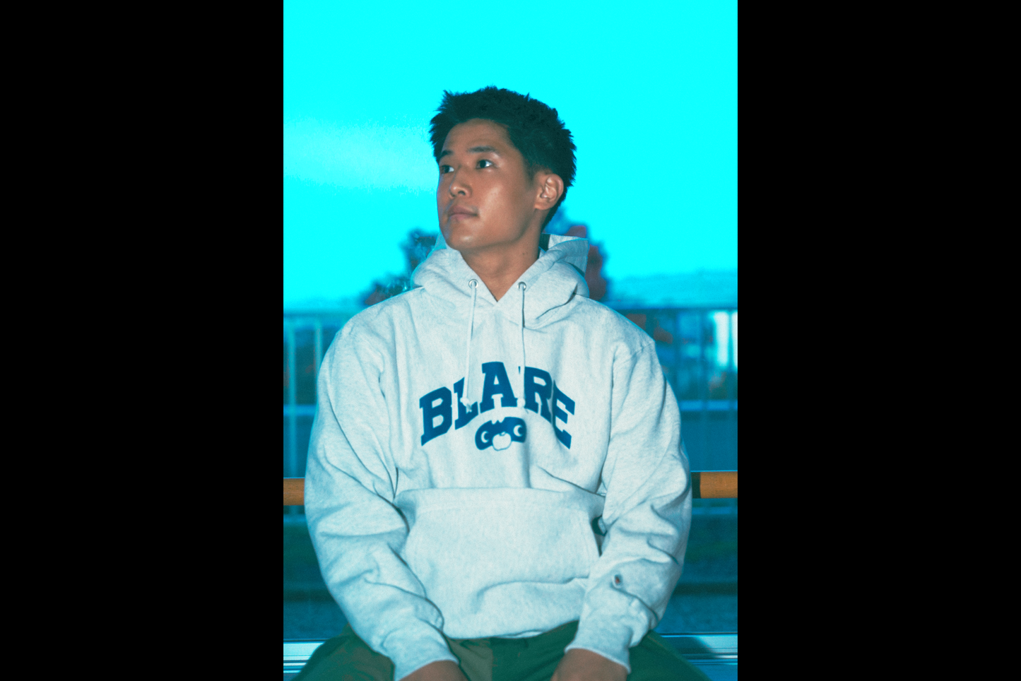 BRALE HOODIE（ﾗｲﾄｸﾞﾚｰ/ﾈｲﾋﾞｰ）