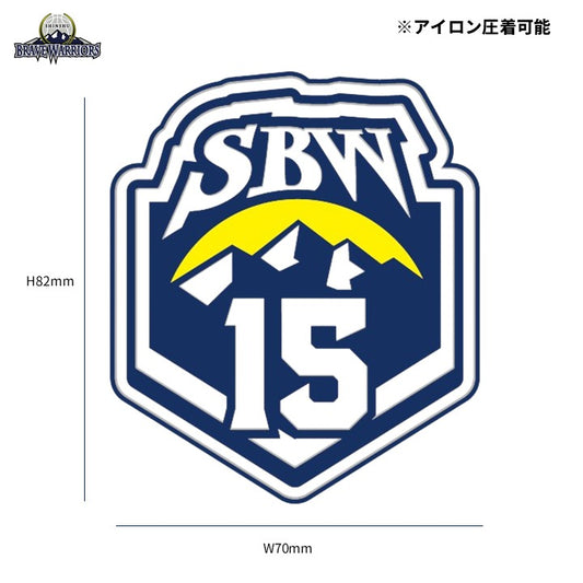 25-26 15周年記念ワッペン